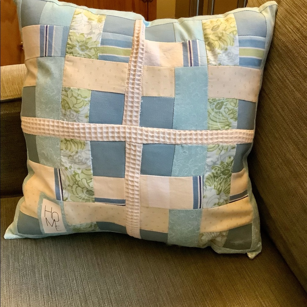 ‘Pillow Talk’ custom decorative pillow